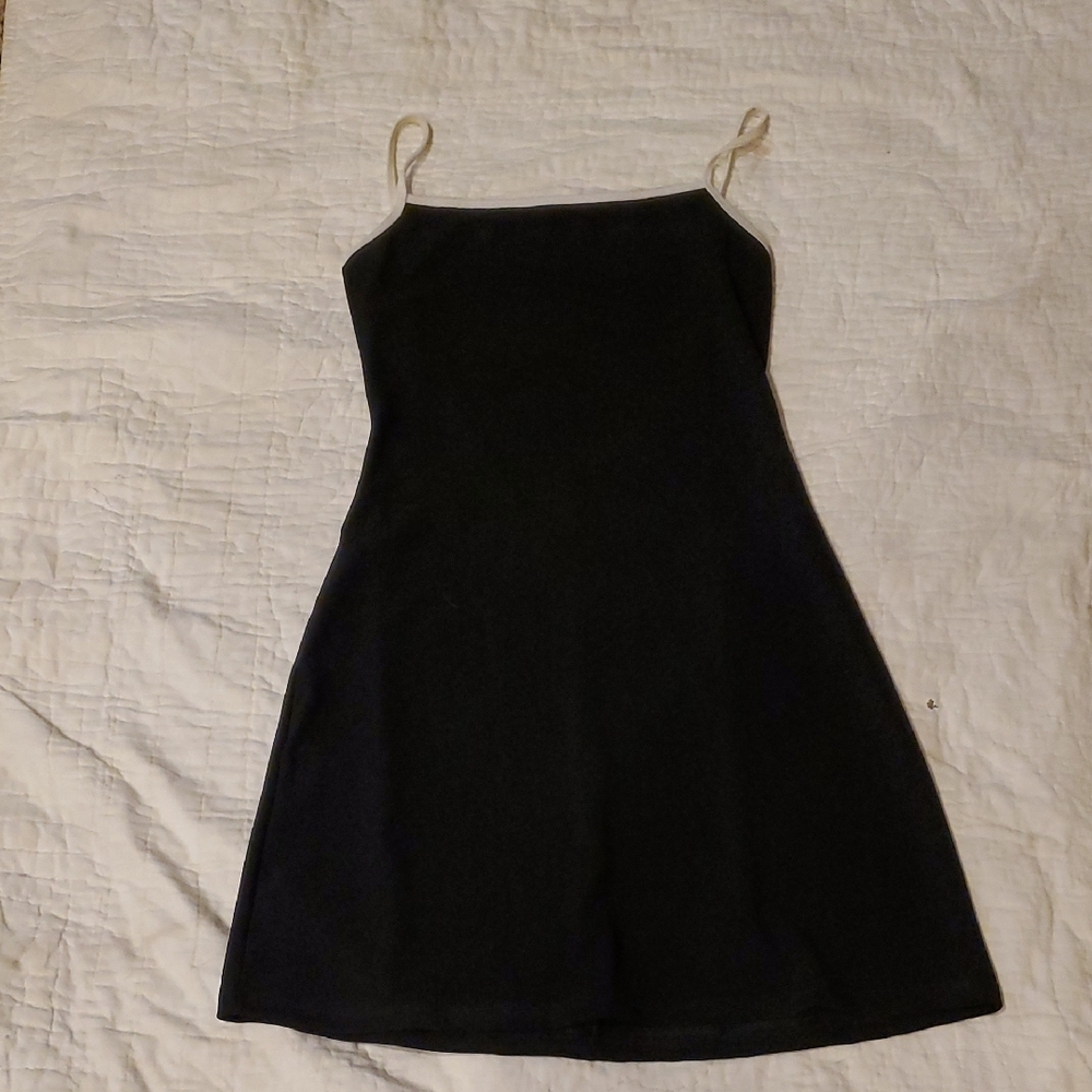 Little Black Dress Spaghetti Strap Dress sz Large
